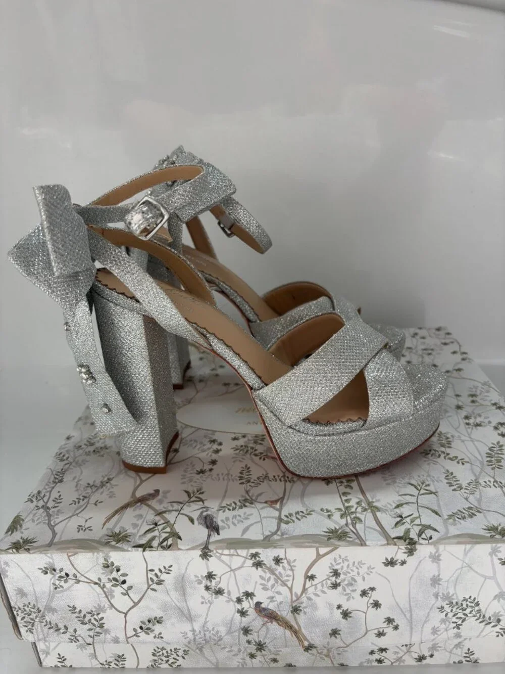 ANTONIO MELANI silver platform